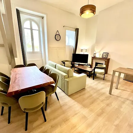 Appartement Spacieux & Familial, Climatisation, Hypercentre De Tours, Le Belvedere *