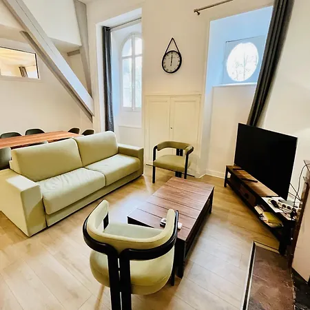 Appartement Spacieux & Familial, Climatisation, Hypercentre De Tours, Le Belvedere *